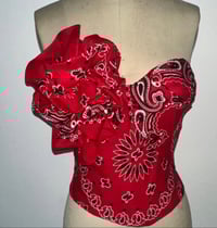 Image 2 of bandana corset