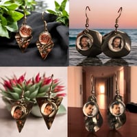 Image 1 of supernatural earrings. $7ea.