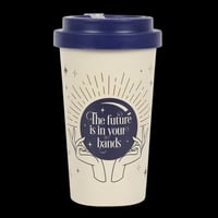 Image 1 of Fortune teller bamboo travel mug