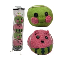Tennis Balls and Tube Container
