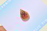 Tick Frosted Acrylic Pin