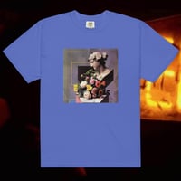 Image 4 of Unisex garment-dyed heavyweight t-shirt "The Carbon Orchestra" LP Back Cover Artwork