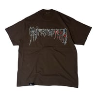 Contrast Print (Brown)