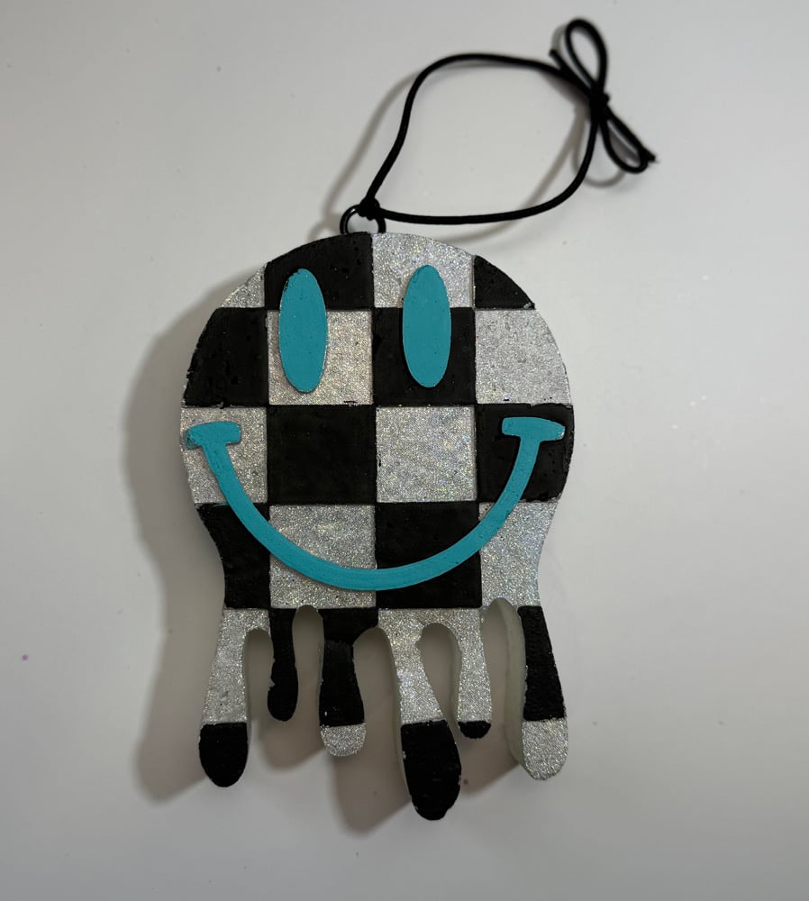 Image of Dripping Smiley Car Freshie