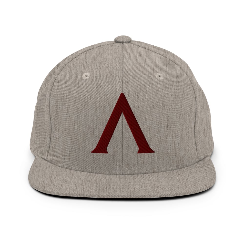 Spartan Shield Design Snapback Hat