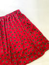 Ready Made size 18 Red and Khaki Rachael Skirt with Free Postage 