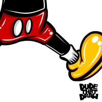 Image 6 of Mickey “MJ” Smurf Print