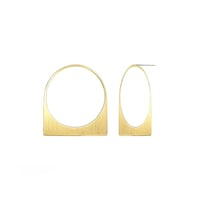 Image 4 of Bold Statement Minimalist Modern Earrings