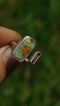 Image of Opal & Rohturmalin Doppelring 