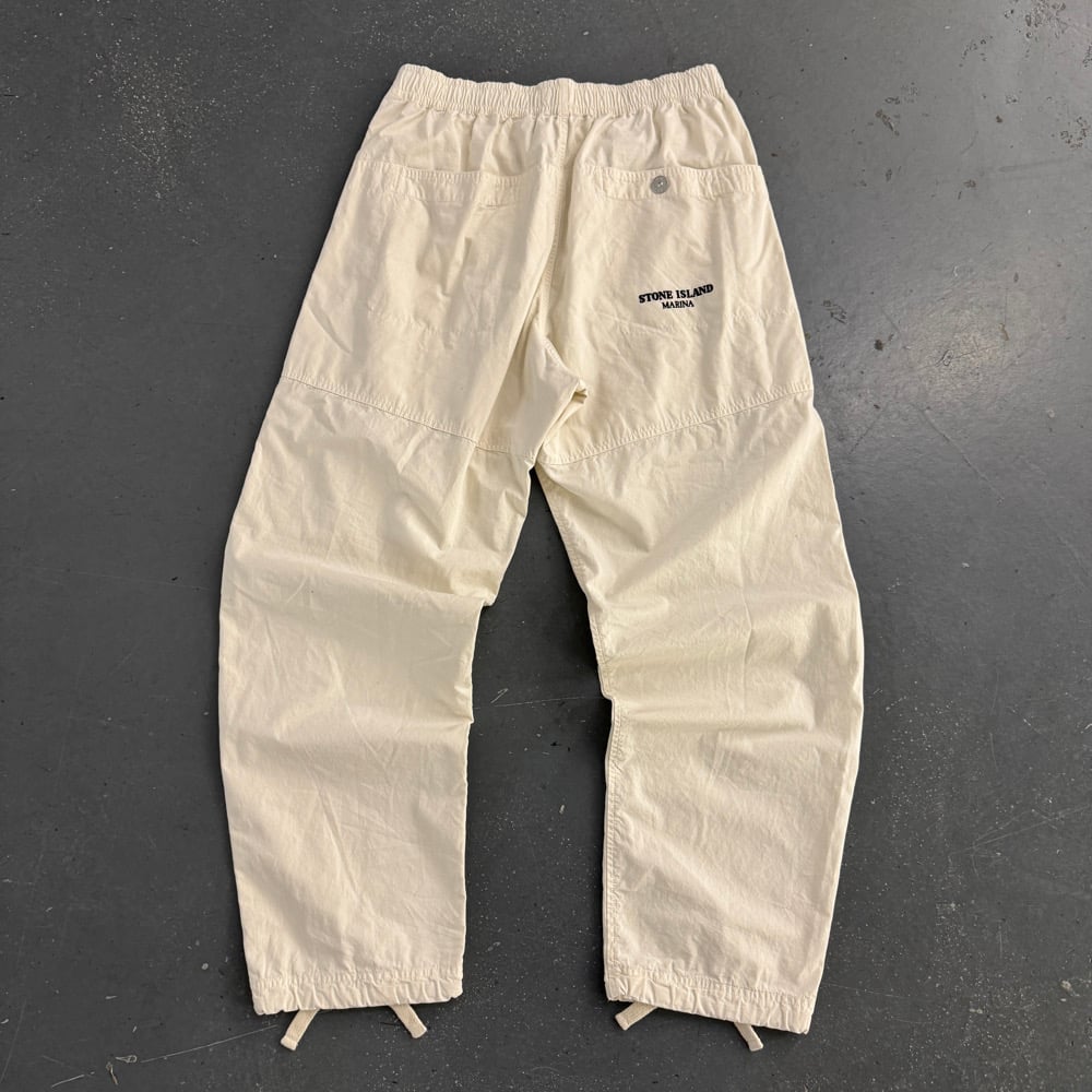 Image of AW 2025 Stone Island Marina Organic Cotton Tela pants, size 34”