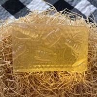 Image 2 of Satsuma Mandarin Honeybee Glycerin Soap