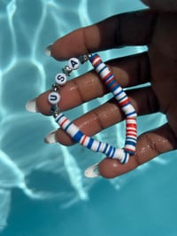 Image 2 of fourth of july beaded bracelet 🇺🇸