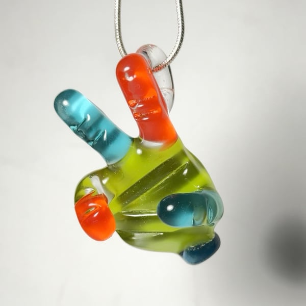 Image of Timber Aqua Cherry  Peace Sign Mini