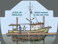 Image 2 of working Boats Salmon Troller: A Look Inside Book - Preorder