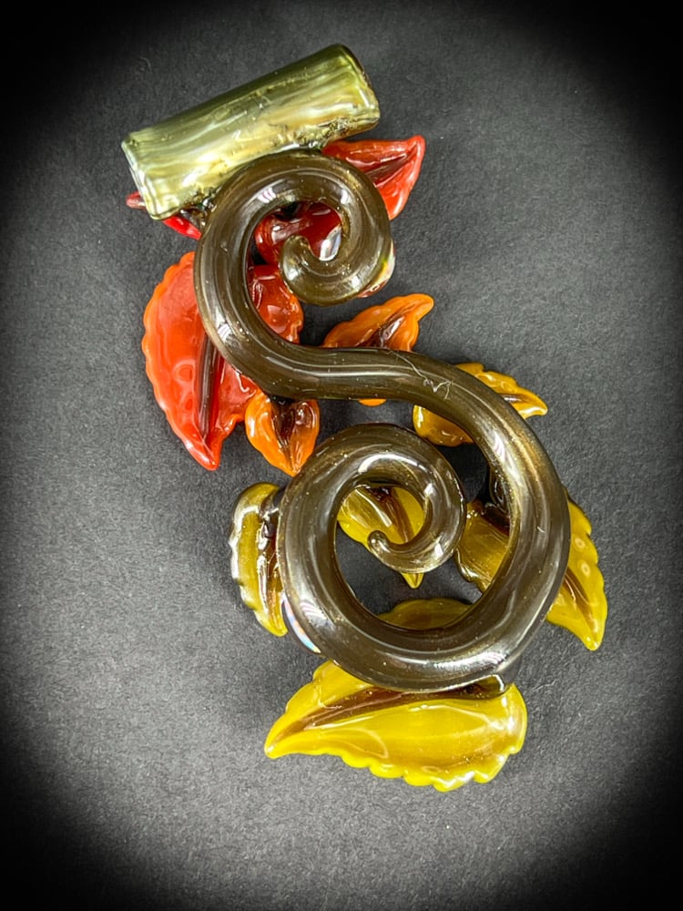 Image of Fall Fades 2025 Leaf Vine Pendant 7
