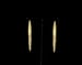Image of Gold Rhinestone XL Pierced Hoops 