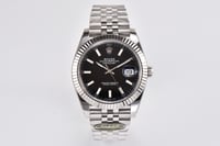 Image 4 of R0LEX Men Silver DateJust Watch