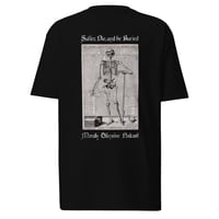 Image 1 of "Suffer, Die, and be Buried" Men’s premium heavyweight tee