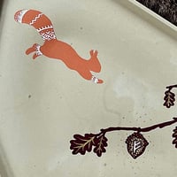 Image 3 of Plat décoratif « Esprit de l’Ecureuil »
