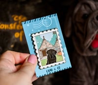 Image 1 of Hut stamp pins 