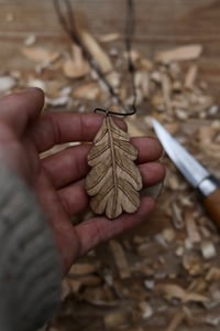 Image 3 of Oak leaf necklace 