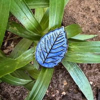 Image 1 of Mystic Blue Leaf Coin