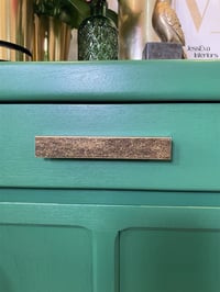 Image 3 of Vintage, Mid Century Modern, Retro, Nathan Sideboard, Drinks Cabinet Painted In Green