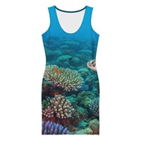 Image 2 of Save the ocean tight body dress