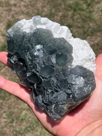 Image 8 of Inner Mongolia Candle Quartz & Fluorite Specimen #2500