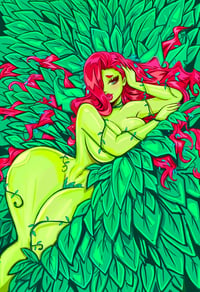 Image of Poison Ivy waking up Print 
