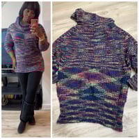 Chunky vintage sweater fits a xl 