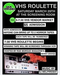 Image 2 of Saturday, March 29th VHS Roulette