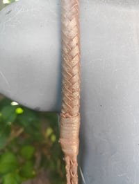 Image 9 of Yellowstone cross over body bag fringes / Moroccan stone ZEBRA