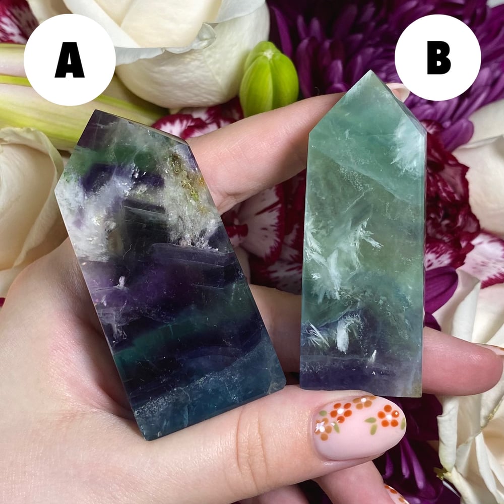 Image of Feather Fluorite Tower