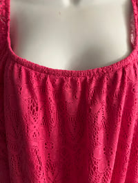 Image 9 of New 1X Kristen Nicole deep pink top #1154*8
