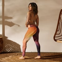 Image 4 of Burn For What You Love Yoga Leggings