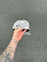 Image 5 of PARTLY CLOUDY STORM GRAY BALTIMORE ORIOLES CUSTOM FITTED CAP