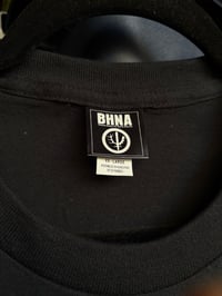 Image 1 of BHNA PLAIN BLACK CREW NECK SHORT SLEEVE T SHIRT MENS ALL SIZES 