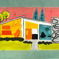 Image 2 of Retro House Plate