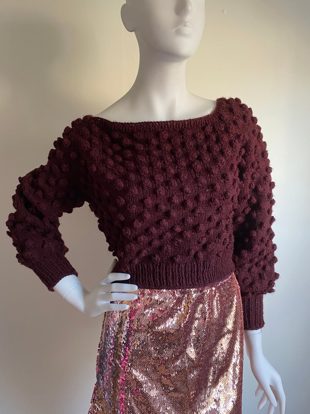 Image of bobble sweater