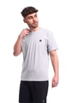 Gibbons T-Shirt in Grey Marl/ Black 