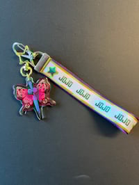 Image 1 of JJBA Stone Ocean Lanyard Keychain