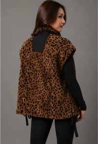 Image 5 of leopard vest - SEPT