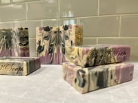 Image 4 of Black Raspberry Vanilla.  Goat milk soap. net wt 6 oz