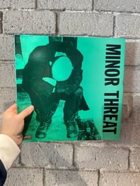 Image 1 of Minor Threat – Minor Threat - 1987 Press with Green cover and $5 price tag with poster