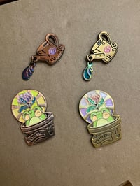 Water Plz Enamel Pin set 2 pc