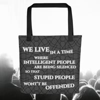 Living in a time [Tote bag]