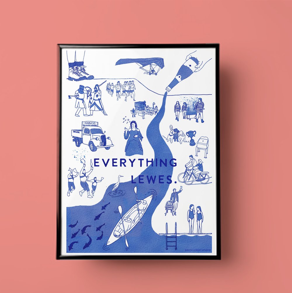 Everything Lewes Print