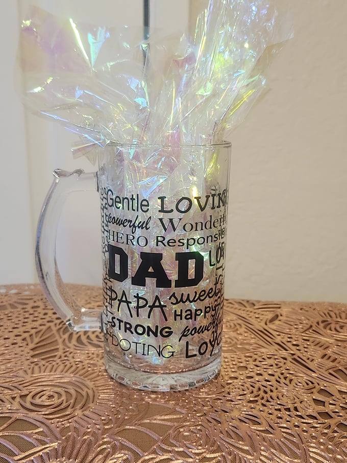 Image of Father's Day Mug Glass