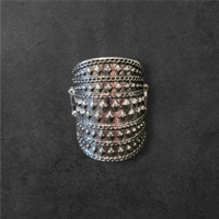 Ring - silver, 1 5/16" 